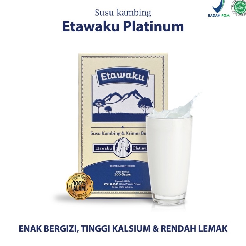 

HCCM6456 Etawaku Platinum 3x Atasi Masalah Pernafasan - Susu Kambing Bubuk Provit Etawa Tingkatkan Daya Tahan & Imunitas Tubuh Jaga Kesehatan Ampuh