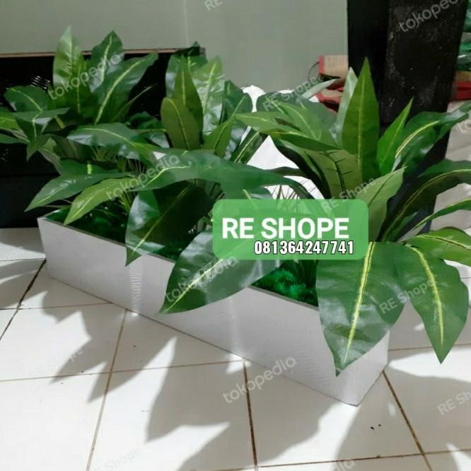 Bunga Plastik Bunga Artificial/Partisi Kadaka/Bunga Hias/Pembatas/Hias