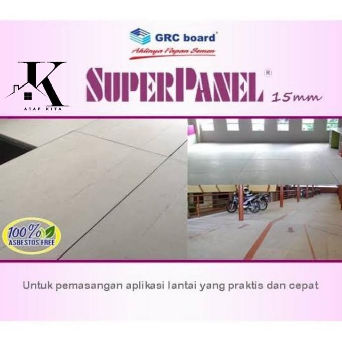 Super Panel Grc 12Mm / Super Floor / Panel Grc / Papan Partisi