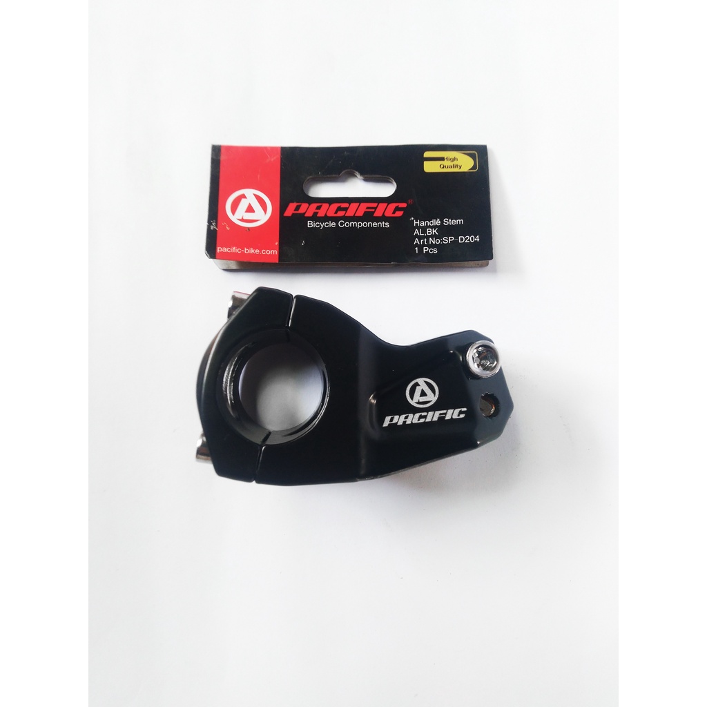Stem Sepeda Polygon Pendek Pacific Oversize 31.8 Mm Fork Os MTB Stem