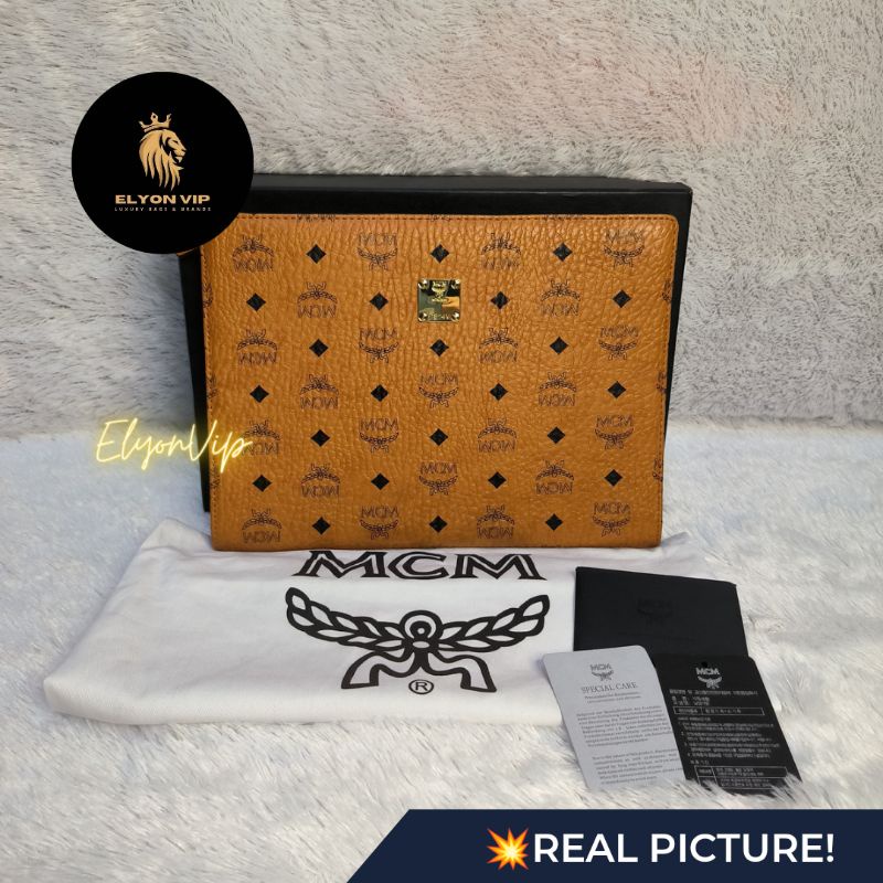 AUTHENTIC CLUTCH MCM ORIGIN KOREA