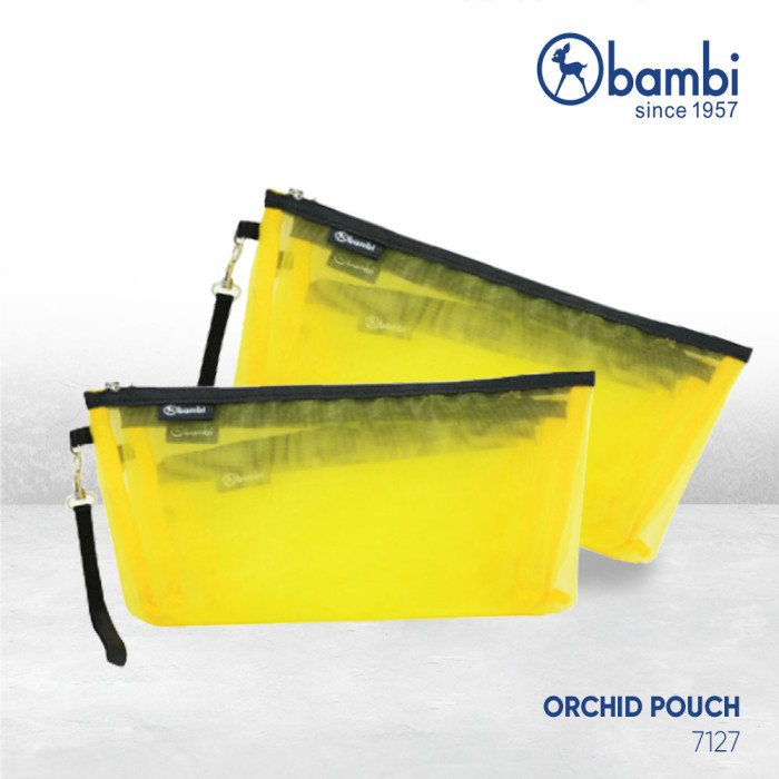 

KOTAK PENSIL ORCHID BAMBI 7127 FLUORO YELLOW