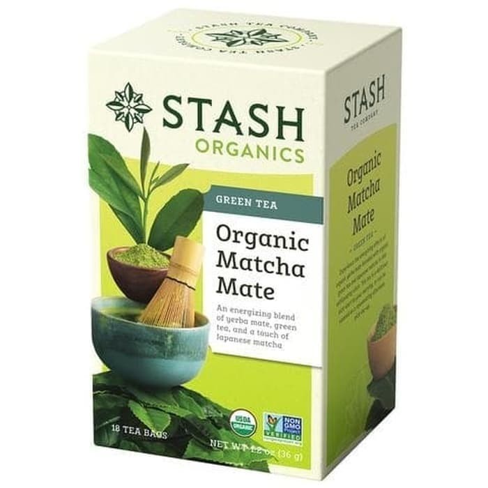 

Stash Organic Matcha Mate Tea /Herbal Green Tea / Teh Hijau Organik