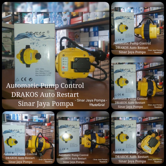 ✅Original Automatic Pump Control Drakos Plug And Play Diskon