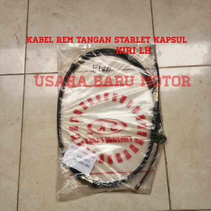 Cod - Kabel Rem Tangan Belakang Kiri Lh Toyota Starlet Kapsul Kode 062