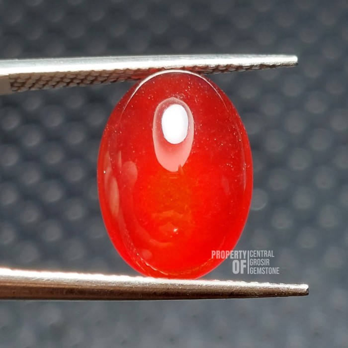 Batu Giok Merah Natural Jadeite Jade Memo Asli Top Quality Memo Lab