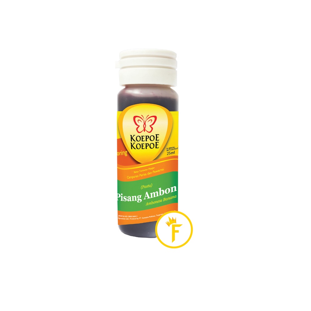 

Koepoe Koepoe Pasta Pisang Ambon 25 ml