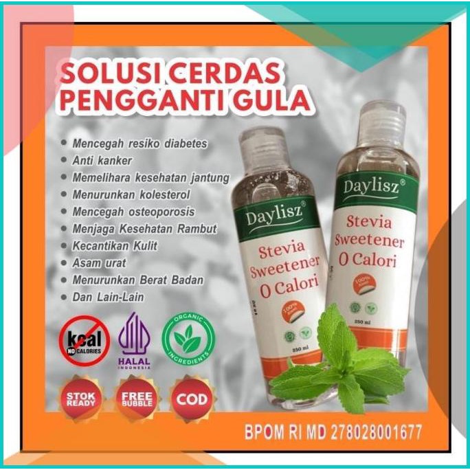 

Gula Stevia cair 0 kalori sweetener terapi diet dan diabetes Alami 20JVLZ3 perkakas