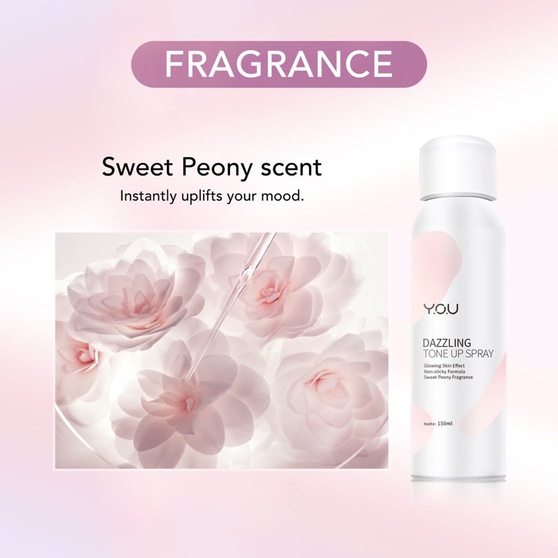 You Dazzling Tone Up Spray / Dazzling Facest / Glowing Skin Effect ( You Makeups Store )