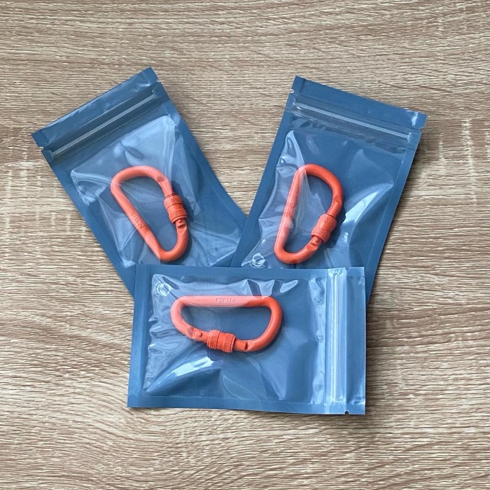 {Shop} Yoshida Porter Carabiner Original Japan - Orange Berkualitas