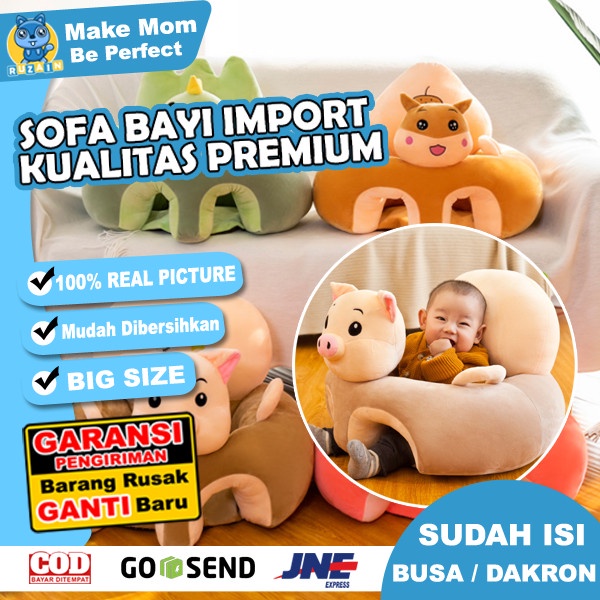 {BintangShop} Sofa Bayi Duduk Motif Karakter Lucu Untuk Anak Belajar Duduk Murah - CONTOH GAMBAR Mur