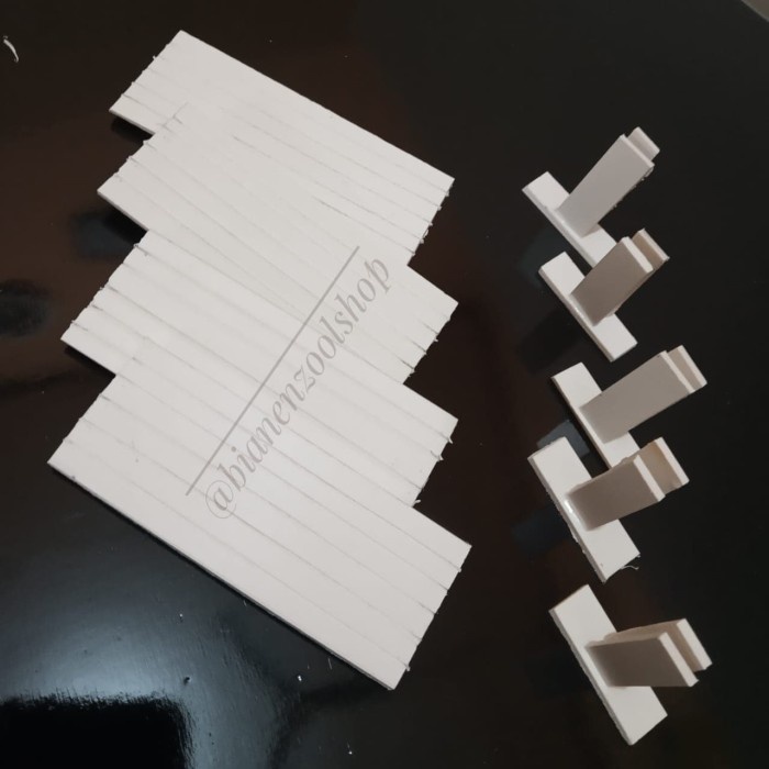 Miniatur Tembok Beton Pagar Pembatas Jalan Kereta Diorama Maket Ready