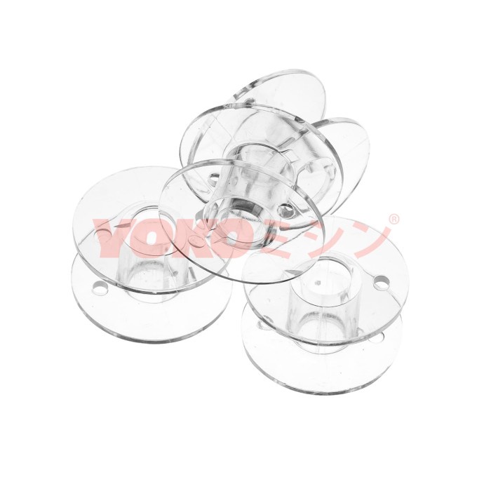 

Bobbins / Spool / Bobbin Plastik Bening (Mesin Jahit Portable)