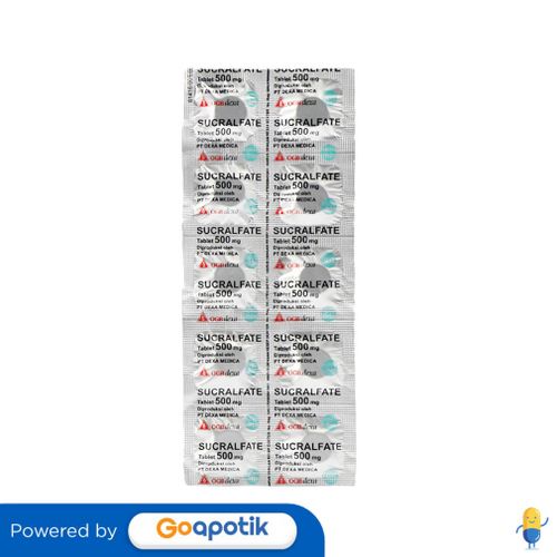 SUCRALFATE OGB DEXA MEDICA 500 MG STRIP 10 TABLET