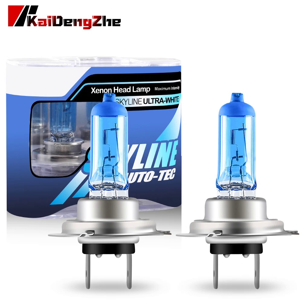 ❤2pcs 55W 100W Halogen Bulbs H1 H3 H4 H7 H8 H11 9006 Auto Halogen Lamp Fog Lights 12V 3000K 6000K Mo