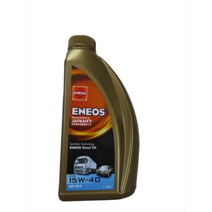 Oli Mesin Mobil Diesel Eneos 15W-40 CI-4 1 Liter Original terbaik