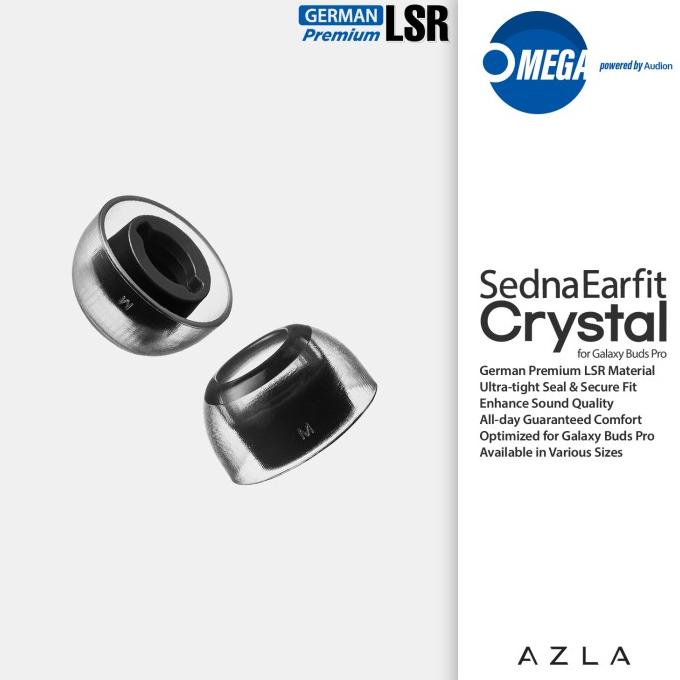 Azla Sednaearfit Crystal For Galaxy Buds Pro | Lsr Silicone Eartips