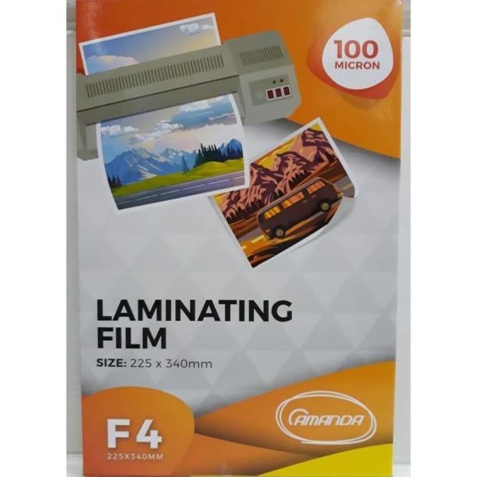 

PLASTIK LAMINATING F4 / LAMINATING FOLIO 100 MICRON AMANDA / XEHO