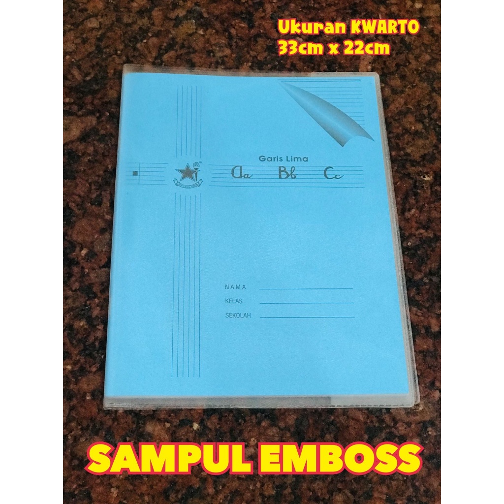 

Sampul Buku Arto Qwarto Emboss Isi 60 Lembar