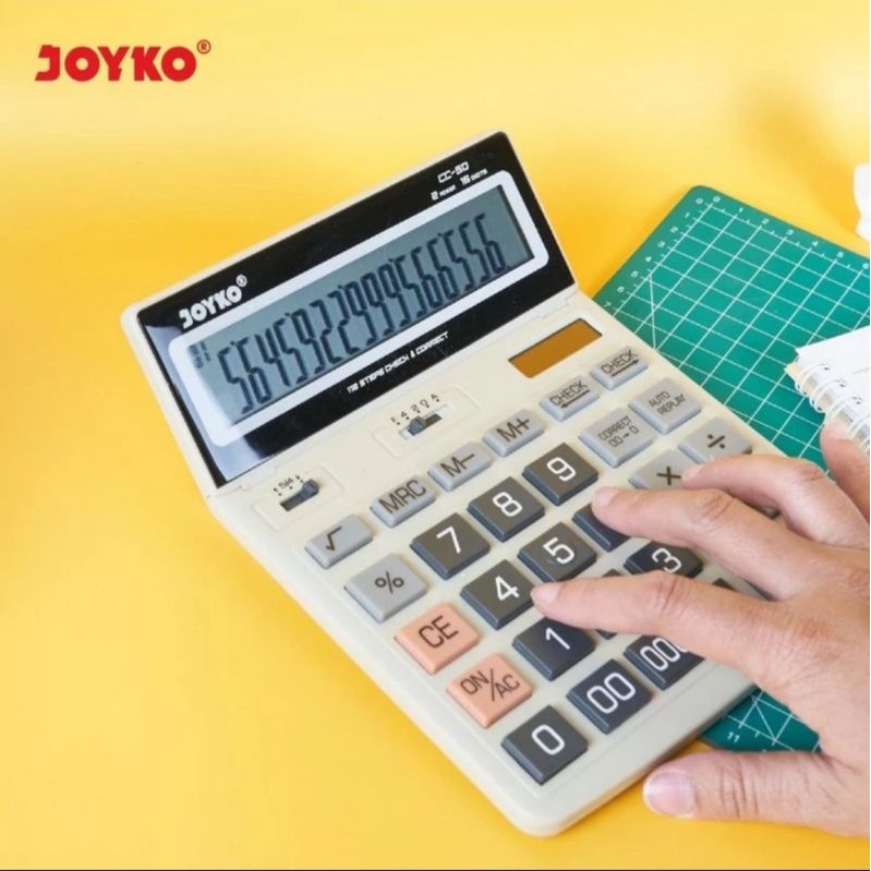 

Kalkulator Joyko Cc 50 16 Digit (1Pcs)