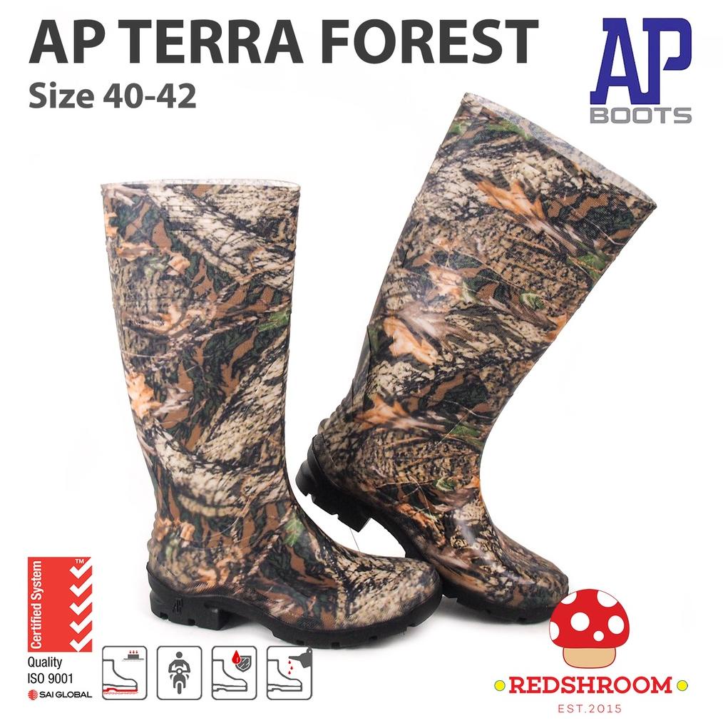 Sepatu Boot Tinggi AP BOOTS AP TERRA FOREST - Sepatu Berkendara