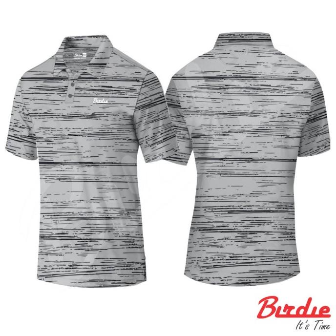 BIRDIE Dualtones DT22 Golf Shirt Male Kaos Golf Polo Pria Polo Shirts