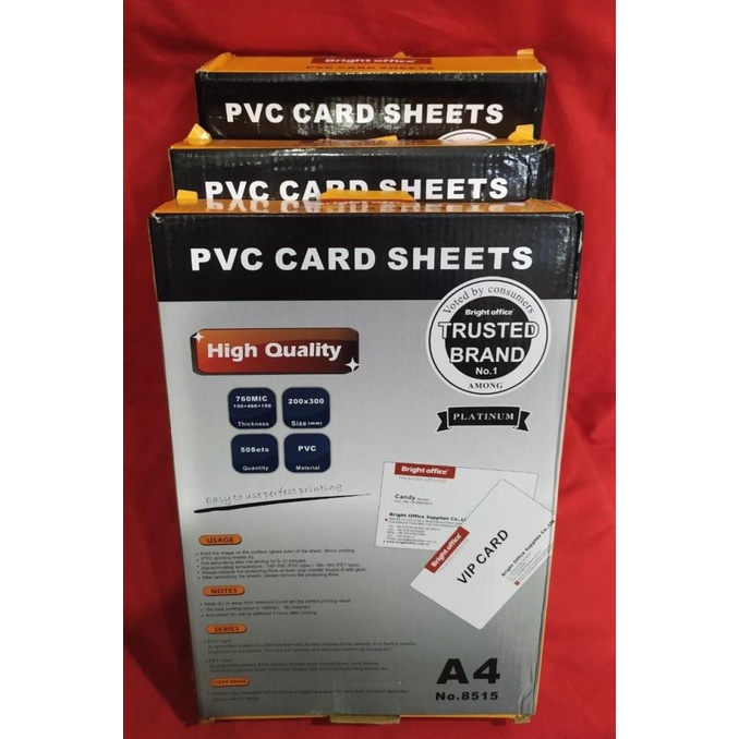 

Pvc Id Card isi 50 SET