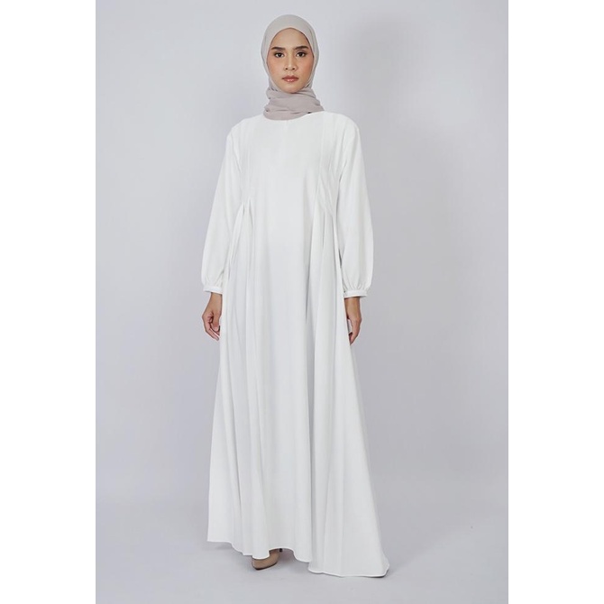 terlaris Camila Dress Broken White by BITA Tufine terlaris