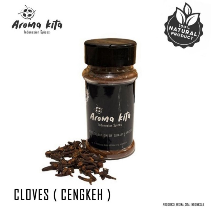 

Cengkeh Bubuk 45gr Aroma Kita - Cloves Ground Rempah Indonesia Murni