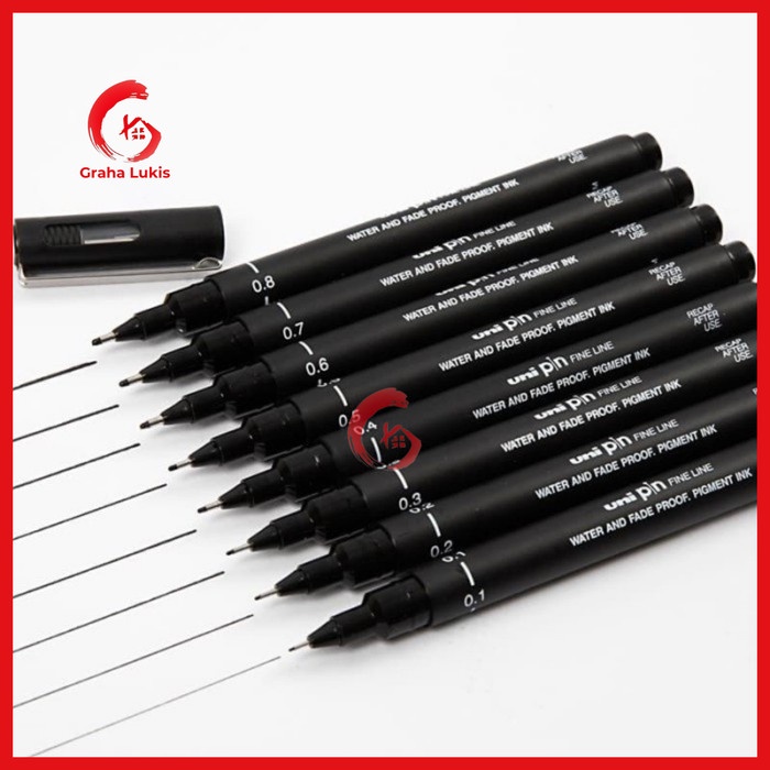 

Uni Pin Drawing Pen - Fine Line Terbaru