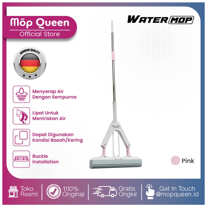 Mop Queen Water Mop (Pel Lipatan)