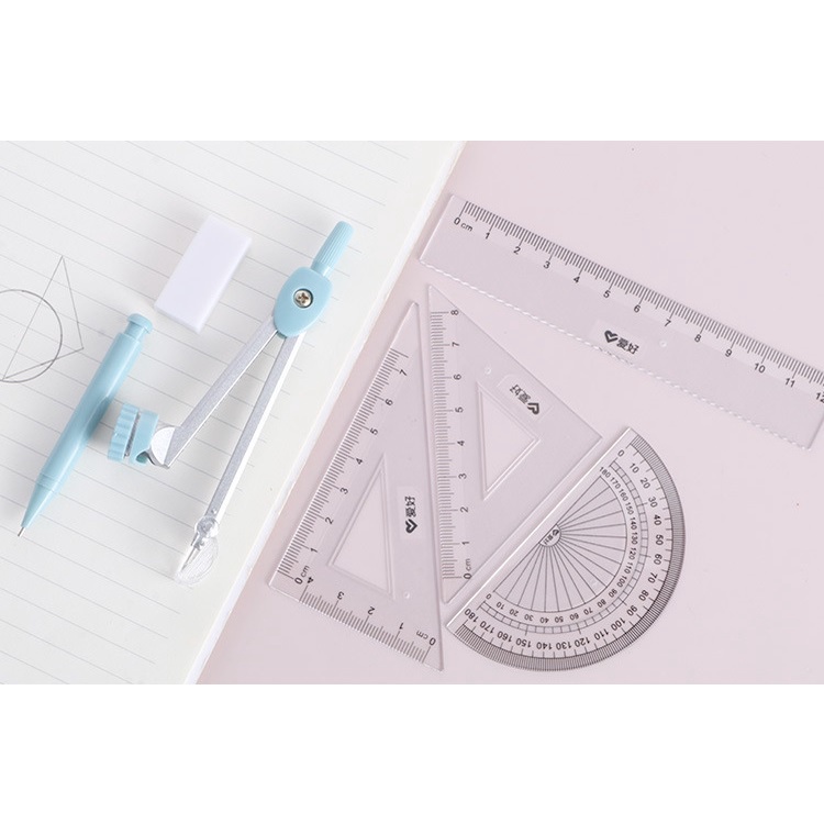 

Set Jangka / Ggaris / Busur 7 Pcs Random At0110