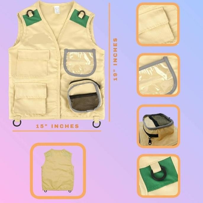 Kids Safari Costume Explorer Zoo Keeper Kostum Anak Profesi Jelajah