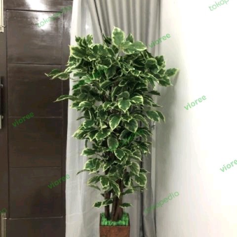 Promo Tanaman Hias Artificial Besar 170Cm Sinfu Pohon Bunga Plastik Tinggi Terbaru