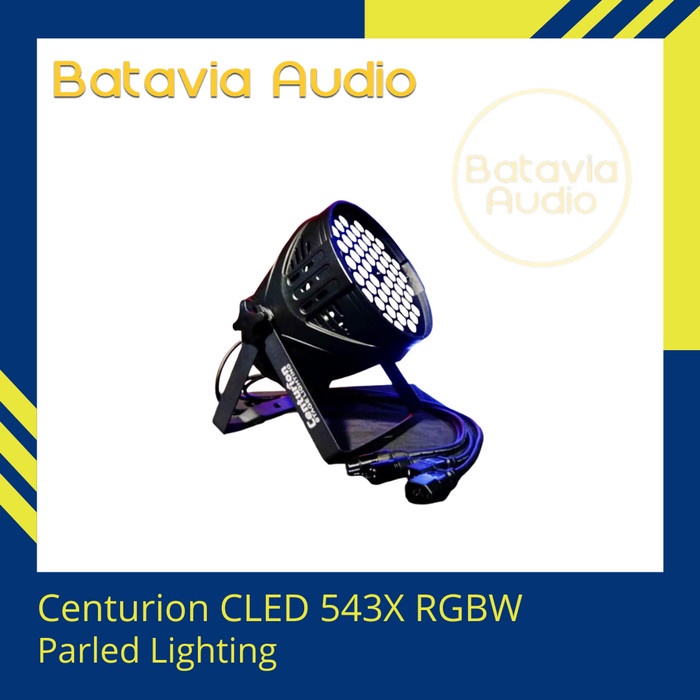 Centurion Cled 543X Rgbw Parled Lighting ( Indoor Casing ) Siap Kirim