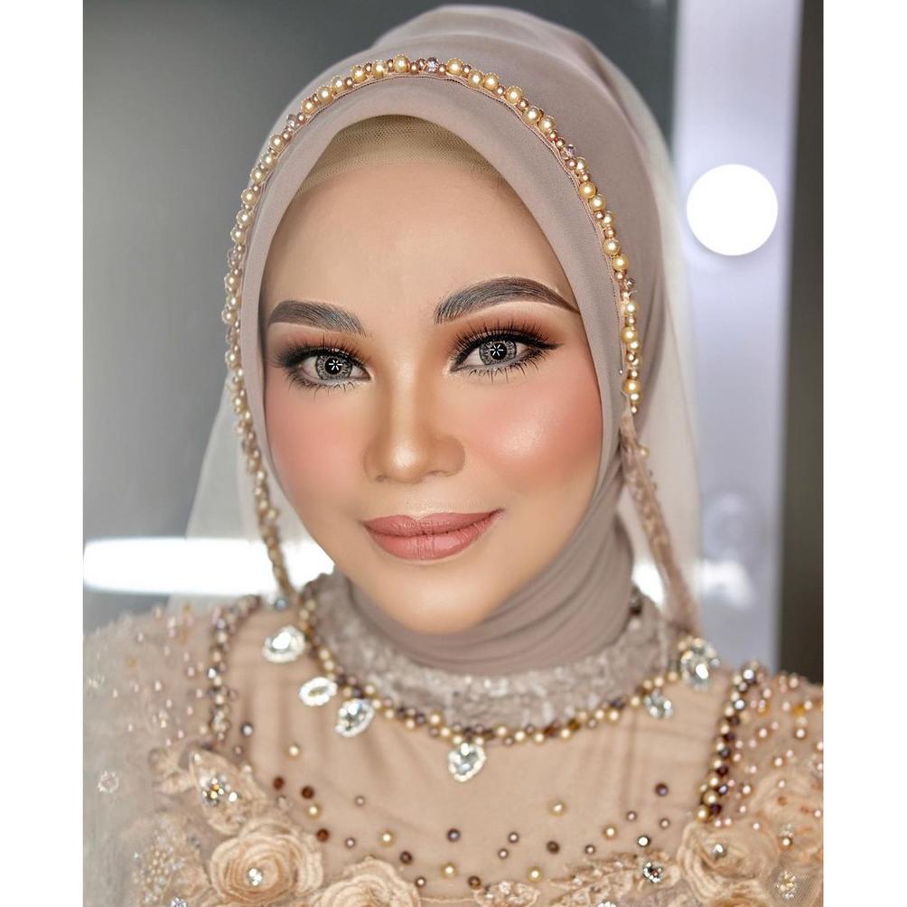LARIS MNS Slayer Veil Pengantin Slayer Pengantin Selendang Pengantin Hijab Pengantin Veil Pengantin 