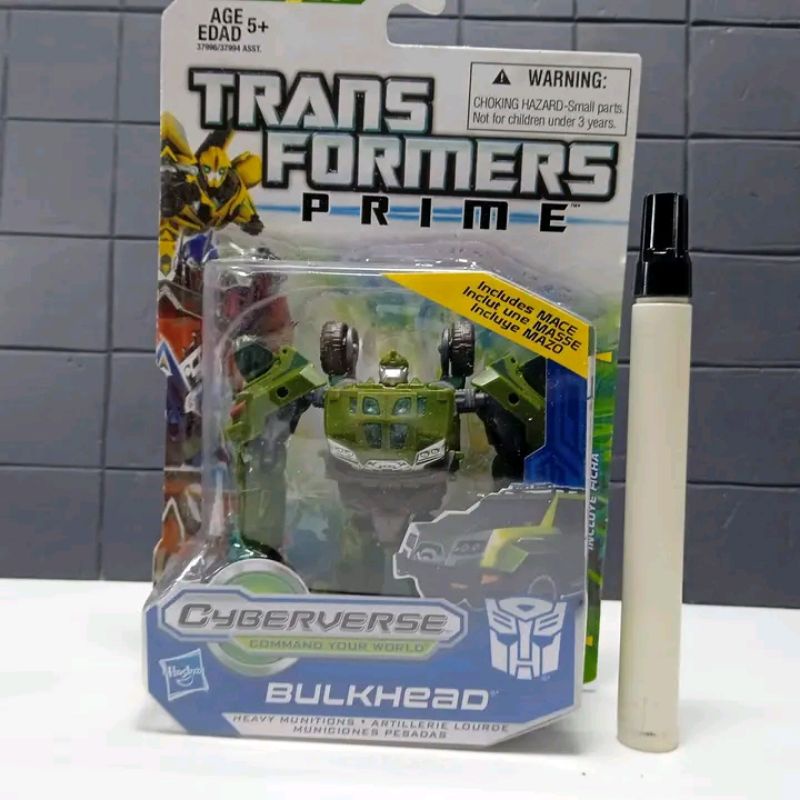 mainan transformers figure transformer bulkhead cyberverseby hasbro original
bisa transform

CWIJwpp