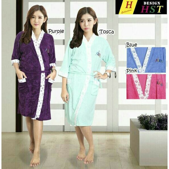Kimono Handuk Kimono Remaja / Dewasa(R6K9) Kimono Handuk Jumbo Baju Handuk Kimono Wanita BISA COD Ki