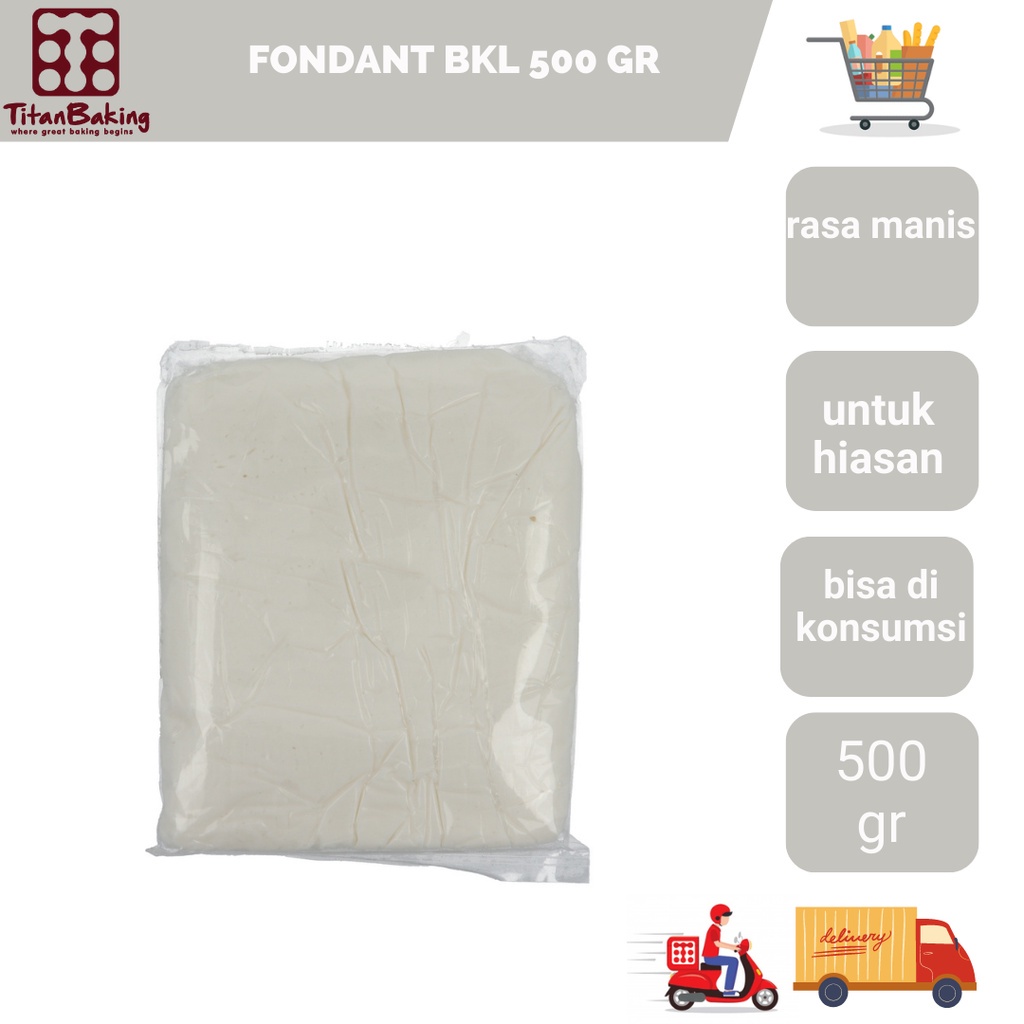 

Fondant Bakels 500 Gr