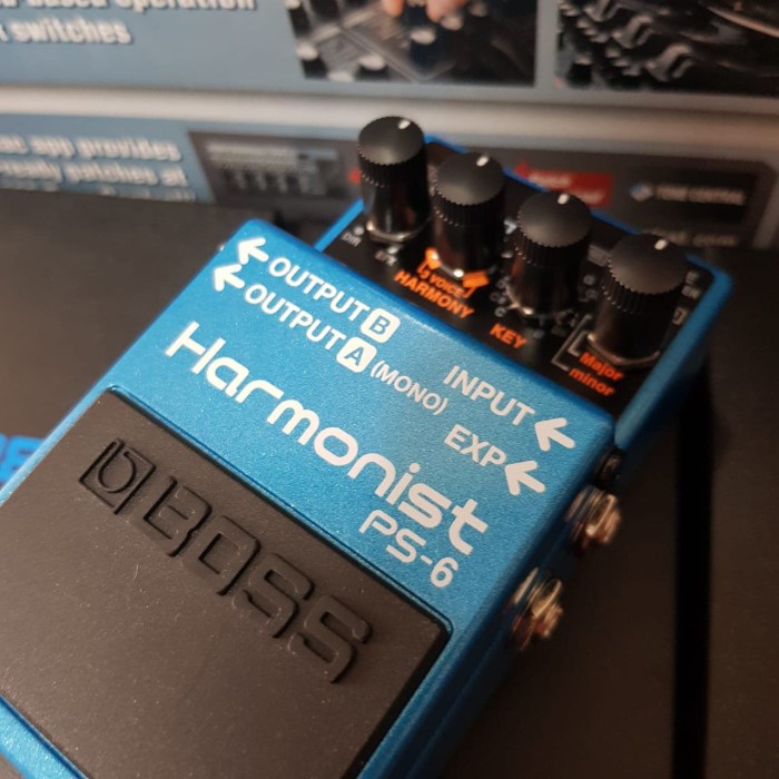 Efek Gitar BOSS PS6 Harmonist ( Boss PS 6 ) Efek Pedal