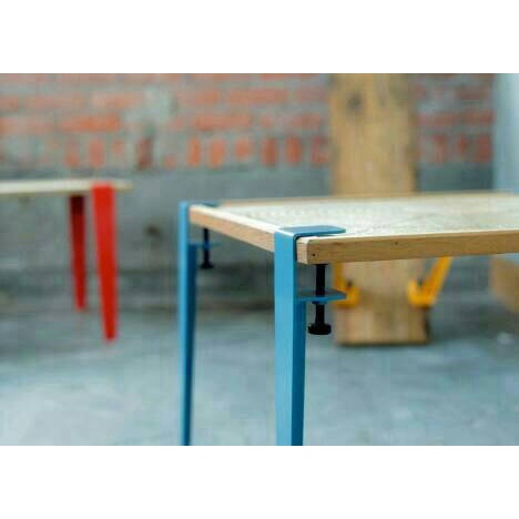 Ready stok Kaki Meja Besi Universal Siap Pakai/Praktis/Mudah dalam Pemakaian