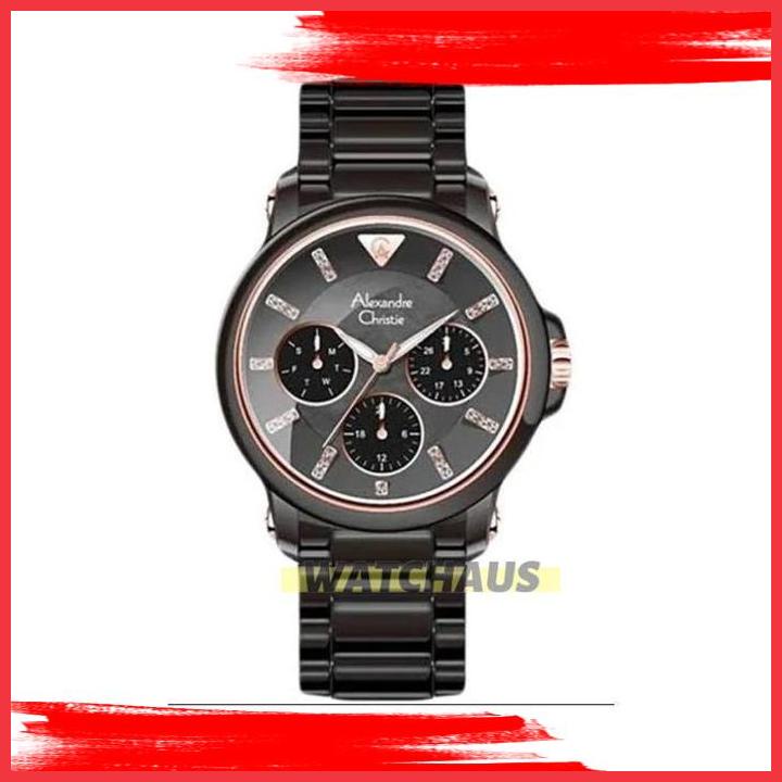 (waus) jam tangan wanita alexandre christie ac2375 ac 2375 stainless steel