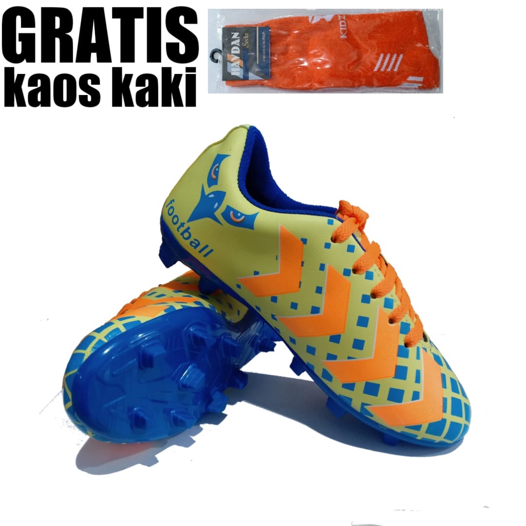 Sepatu Bola Anak Laki Laki Sepatu Sepak Bola Anak Laki Laki Usia 2 - 12 Tahun PAUD TK SD SMP 1 2 3 4
