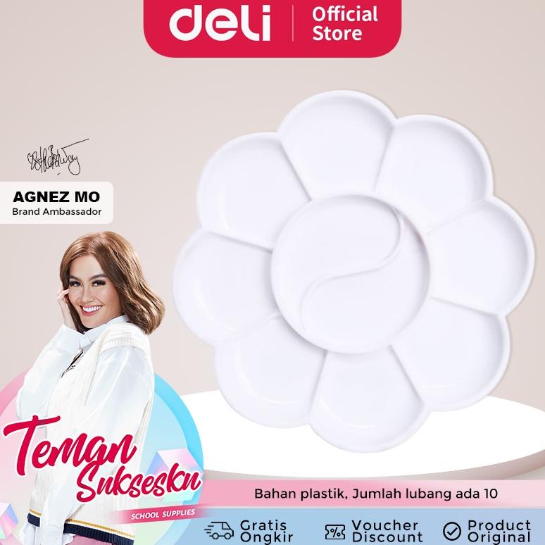 

Deli Palet Cat Air / Wadah Cat Air ukuran 13,7cm terdiri dari 10 lubang 9402