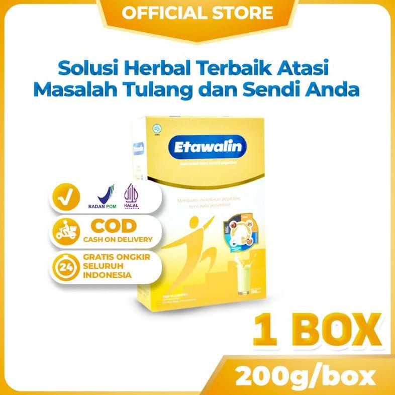 

Trendy ETAWALIN - Susu Bubuk Kambing Etawa Untuk Atasi Nyeri Sendi Isi 200 gr ,,