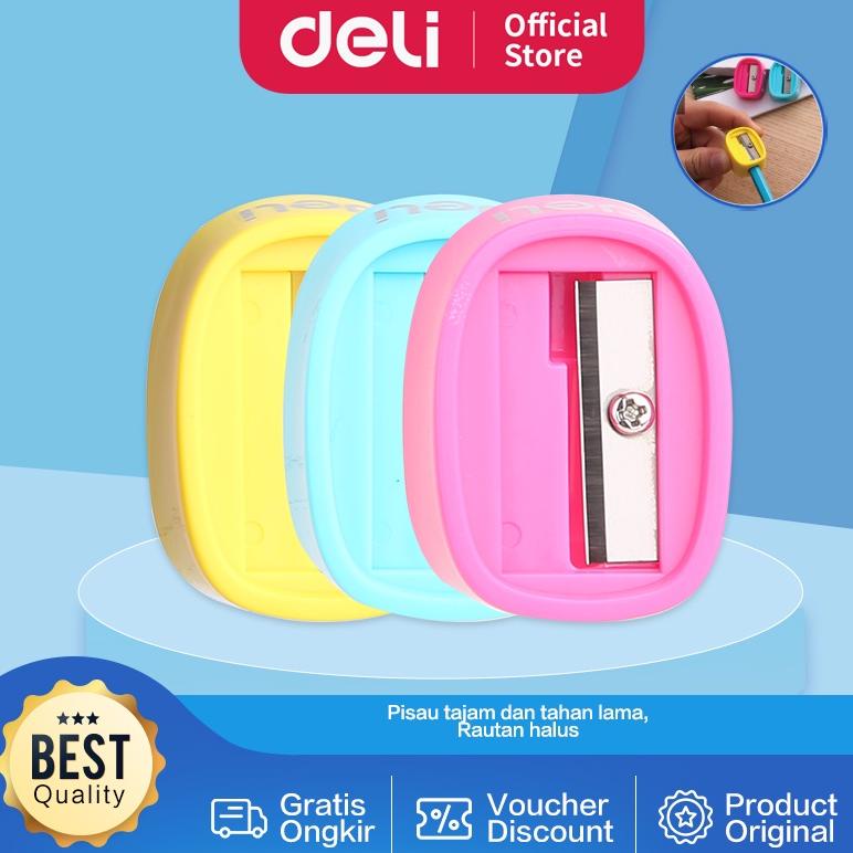 

Deli rautan pensil satu lubang untuk pensil standar 8mm ER00803