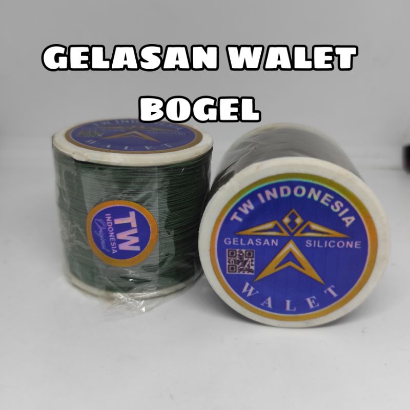 2 pcs WALET BOGEL SENAR GELASAN TURNAMEN