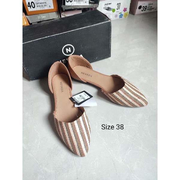 Sandal Wanita Branded Nevada Size 38 39