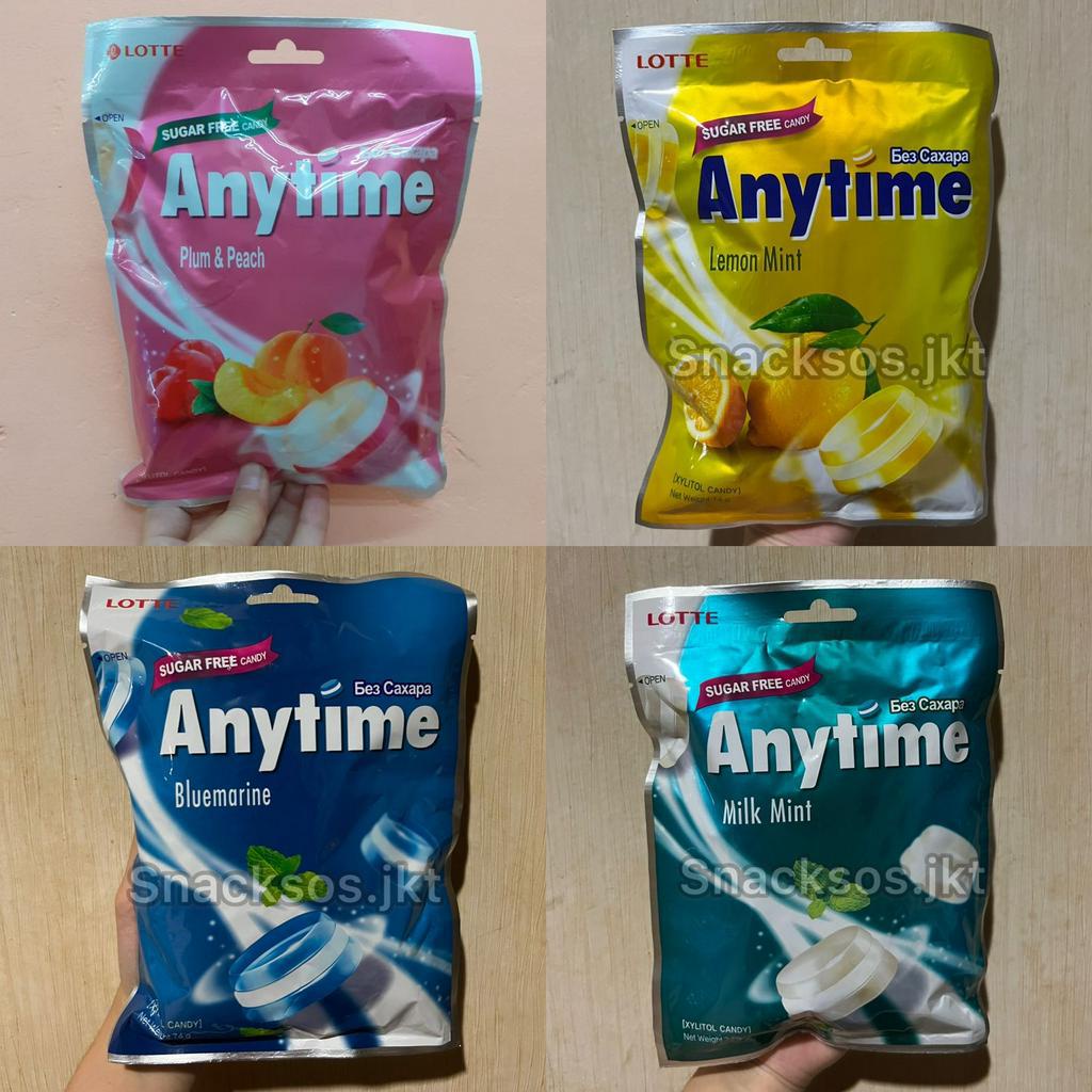 

Lotte Anytime Lemon Nt / Lk Nt / Bluemarine / Plum & Peach Candy Korea