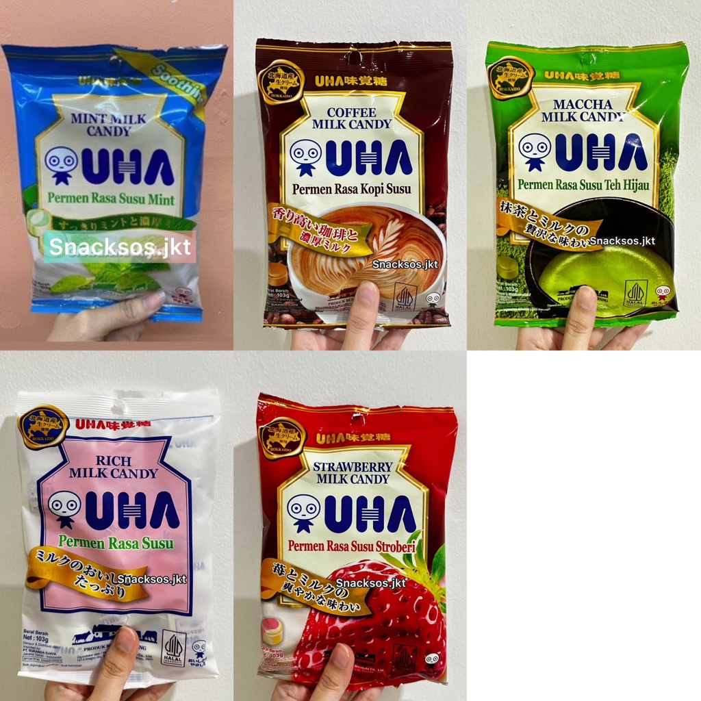 

103Gr Uha Nt Lk / Coffee / Matcha Maccha / Strawberry / Rich Lk Candy